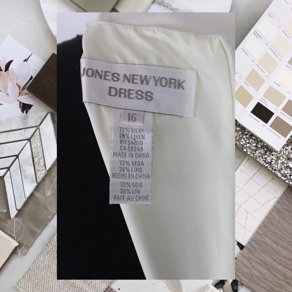 🏷VTG 90 Jones New York Dress w/ Tags - Picture 6 of 6